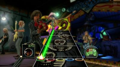 Guitar Hero: Aerosmith Guitar Bundle (Игра + Беспроводная гитара) (Wii, б/у)