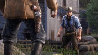 Red Dead Redemption 2 (RDR 2) (PS4/PS5, б/у, рус.)