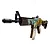 Деревянный автомат M4A4 Змея (резинкострел) Mod.2 EcoToys