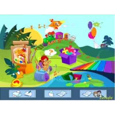 Обучение и приключения: малышам (PC, Jewel, рус.)