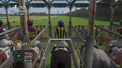 Champion Jockey: G1 Jockey & Gallop Racer (Wii, б/у, множ.царап., уст. на 100%) (регион PAl)