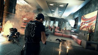 Battlefield Hardline (Xbox 360, б/у, рус., незнач.царап., устанавливается на 100%)