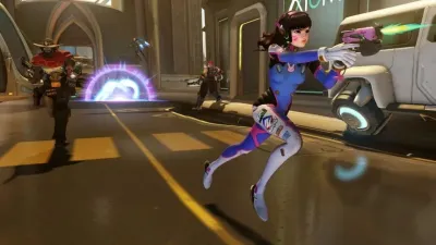 Overwatch Origins Edition (PS4/PS5, б/у, рус., множ.царап., уст. на 100%) русская обложка