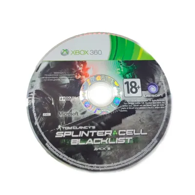 Tom Clancys Splinter Cell Blacklist (Xbox 360/One/Series, б/у, рус., только диск №2)