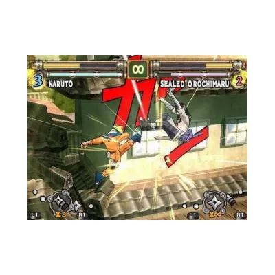 Naruto Ultimate Ninja 2 (PS2, б/у, без обложки)