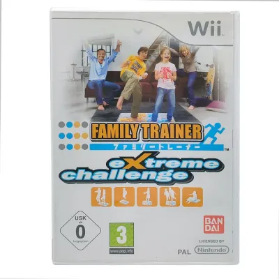 Family Trainer Extreme challenge (Wii, б/у) (регион PAL)