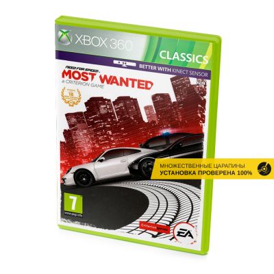 Need For Speed Most Wanted 2012 (A Criterion Game) Classics (Xbox 360, б/у, рус., множ.царап.)