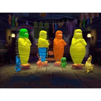Buzz! Junior Monster Rumble (PS2, б/у, множ.царап., устанавливается на 100%)