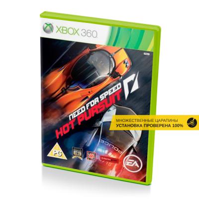 Need for Speed Hot Pursuit (Xbox 360, б/у, множ.царап., устанавливается 100%)