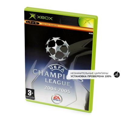 UEFA Champions League 2004-2005 (Xbox, б/у, незнач.царап., устанавливается на 100%)
