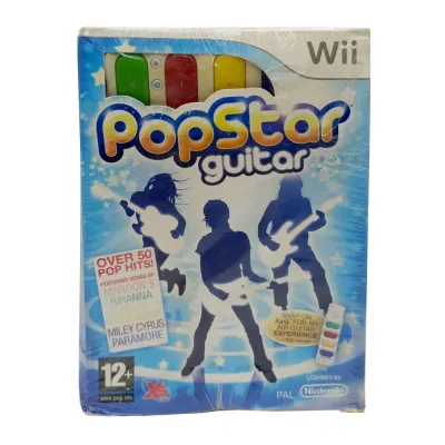 PopStar Guitar (Игра + контроллер) (Wii) УЦЕНКА