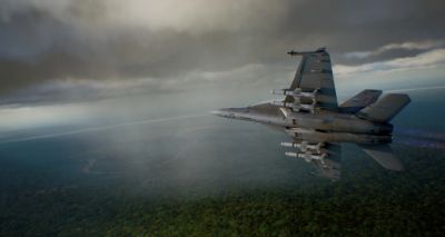 Ace Combat 7 Skies Unknown (PS4/PS5, б/у, рус., поддерживает VR)