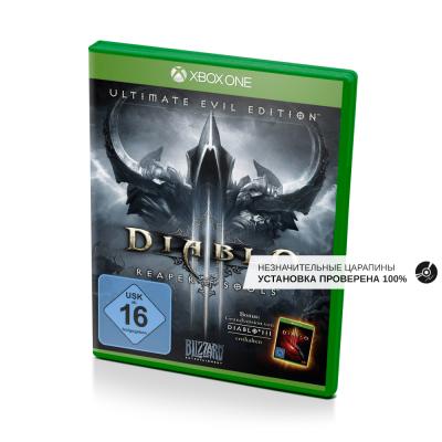 Diablo III Reaper of Souls Ultimate Evil Edition (Xbox One/Series, б/у, незнач.царап.)