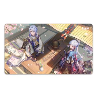 Коврик для мыши 40*70 см Genshin Impact Desk Mat Hues of the Violet Garden