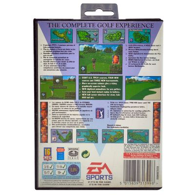 Картридж PGA Tour Golf III (б/у) в боксе