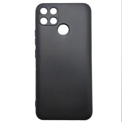 Чехол для Realme C25S накладка/силикон Rosin (Черный)