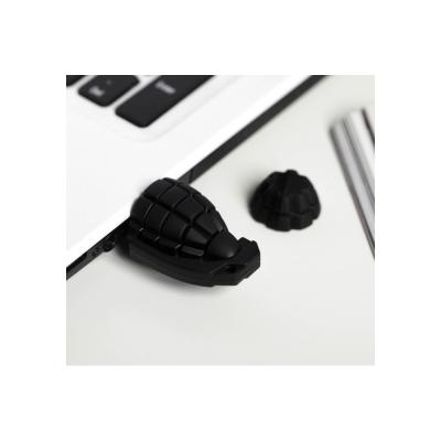 Флэш накопитель USB 2.0 4Gb на открытке 13 х 11 см "Ты просто огонь" Граната
