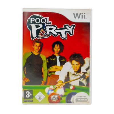 Pool Party (Wii, б/у, незнач.царап., устанавливается на 100%)