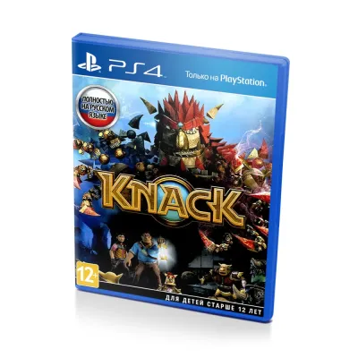 Knack (PS4/PS5, рус.) русская обложка