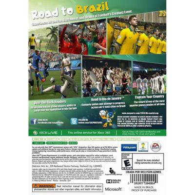 2014 FIFA World Cup Brazil (PS3, б/у, незнач.царап., устанавливается на 100%)