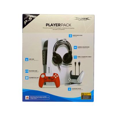 Комплект аксессуаров DOBE 7 в 1 для PS5, TP5-3551 (TP5-35118)