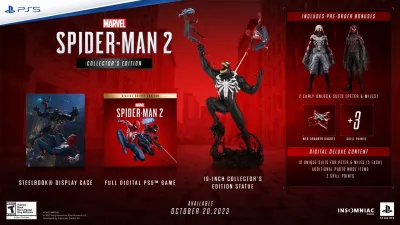 Marvel Человек-паук 2 Spider-Man 2 Collectors Edition (PS5, на русском языке, код загрузки)