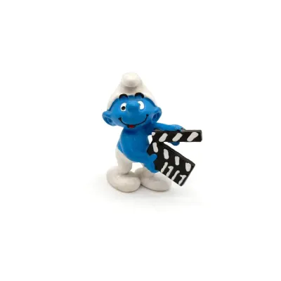 Фигурка Schleich Смурфик с хлопушкой 20710