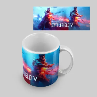 Кружка с принтом Battlefield 5