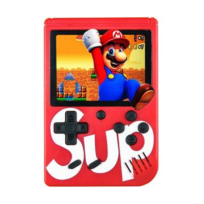 Портативная игровая приставка 8-Bit SUP Game Box 400 в 1 (красный)