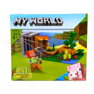 Конструктор Minecraft My World (180 деталей) 6019-2
