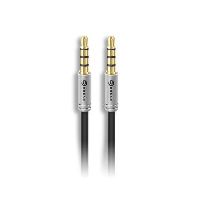 Кабель AUX DREAM JD458 1м (серебристый)