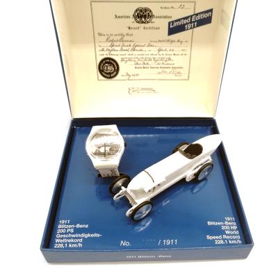 Модель машины и часов Mercedes-Benz Collection Classic Limited Edition 1911 1:43 (Витринный образец)