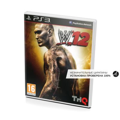WWE 12 (PS3, б/у, незнач.царап., устанавливается на 100%)