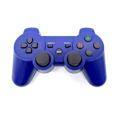 Джойстик (Геймпад) DEX Doubleshock PS III (PS3) Темно-синий беспроводной