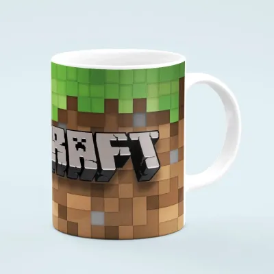Кружка с принтом Minecraft 1-9