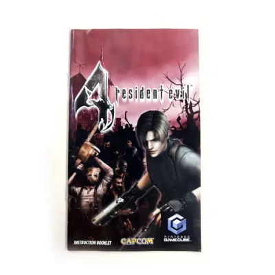 Инструкция от Resident Evil 4 NTSC Nintendo Gamecube (Printed in USA)
