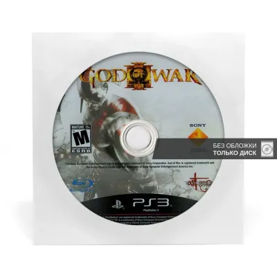 God of War 3 (PS3, б/у, рус., без обложки)