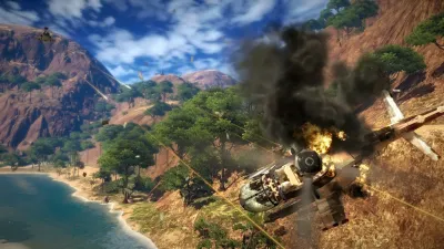 Just Cause 2 (Xbox 360/One/Series, б/у, множ. царап, устанавливается 100%)