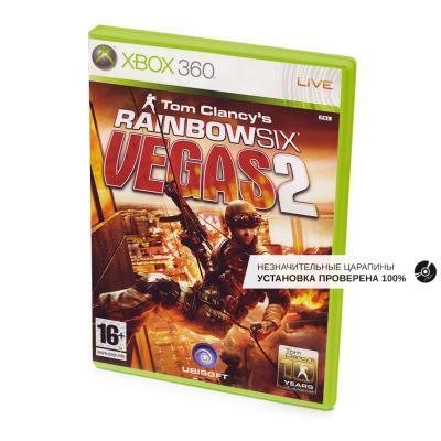 Tom Clancys Rainbow Six Vegas 2 (Xbox 360/One/Series, б/у, незнач.царап., устанавливается на 100%)