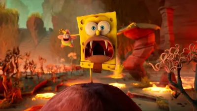 SpongeBob SquarePants. The Cosmic Shake (Nintendo Switch, б/у, рус.)