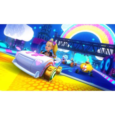 Nickelodeon Kart Racers 2 (Nintendo Switch) код на загрузку + руль для Joy-Con