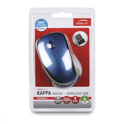 Мышь беспроводная Speedlink Kappa Mouse blue (SL-6313-BE-01)