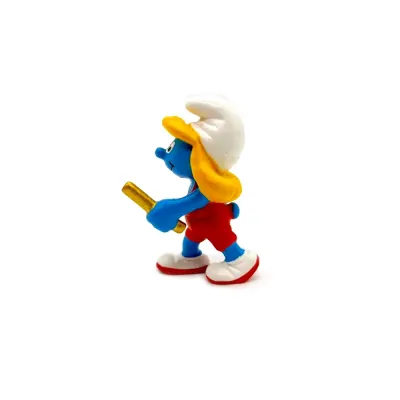 Фигурка Schleich Смурфетта участница эстафеты 20739
