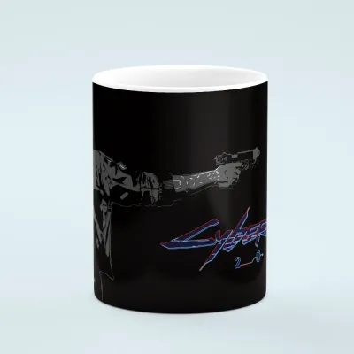 Кружка с принтом Cyberpunk 2077 Amazingame