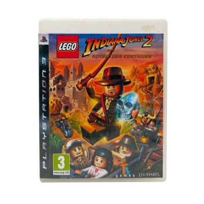 Lego Indiana Jones 2 The Adventure Continues (PS3, б/у) Специальная обложка
