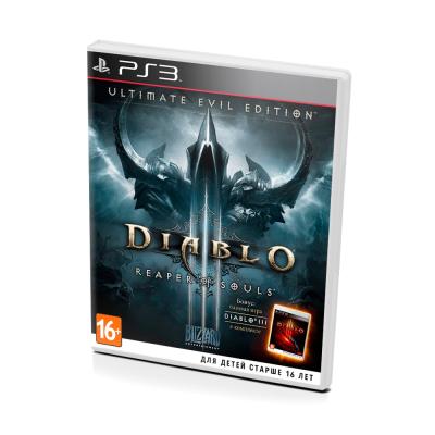 Diablo III Reaper of Souls Ultimate Evil Edition (PS3, рус., витринный образец)