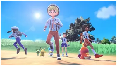 Pokemon Violet (Nintendo Switch, витринный образец)