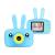 Детский фотоаппарат ZUP Childrens Fun Camera Rabbit (Blue) Детский фотоаппарат ZUP Childrens Fun Camera Rabbit (Blue)