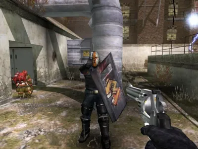 Urban Chaos Riot Response (Xbox, б/у, только немецкий язык)