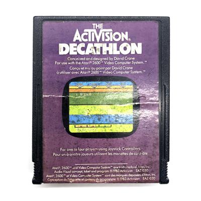 Картридж Atari the Activision Decathlon (б/у) состояние 1